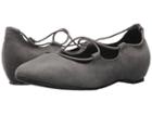 Soft Style Colleen (dark Grey Faux Suede) Women's Flat Shoes