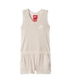 Nike Kids Gym Vintage Romper (toddler) (oatmeal) Girl's Jumpsuit & Rompers One Piece