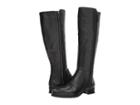 Nine West Nihari Tall Boot (black Leather) Women's Boots