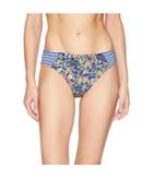 Kenneth Cole Twinning Floral Contrast Side Hipster Bottom (multi) Women's Swimwear
