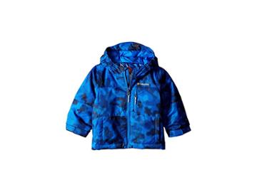 Columbia Kids Magic Mile Jacket (toddler) (super Blue Camo Lines) Boy's Coat