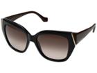 Balenciaga Ba0099 (navy Blue/pale Gold/gradient Brown) Fashion Sunglasses