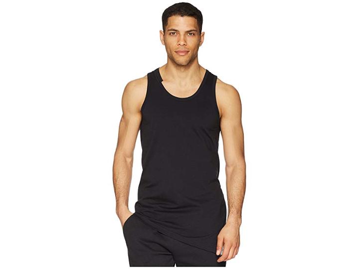 Adidas Y-3 By Yohji Yamamoto 3-stripes Tank Top (black/core White) Men's Sleeveless