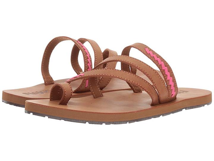 Flojos Athena (tan/pink) Women's Sandals