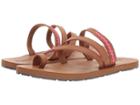Flojos Athena (tan/pink) Women's Sandals