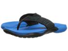 Crocs Swiftwater Flip (ocean/black) Men's Slide Shoes