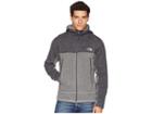 The North Face Gl Alpine Full Zip Hoodie (asphalt Grey Sweater Texture Print/monument Grey Sweater Texture) Men's Sweater