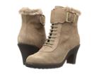 Aerosoles Rufflection (taupe Suede) Women's Lace-up Boots