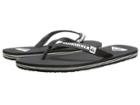 Quiksilver Molokai (black/black/white Multi Snake) Men's Sandals