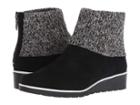 Adrienne Vittadini Tevin (black Silky Cow Suede) Women's Shoes