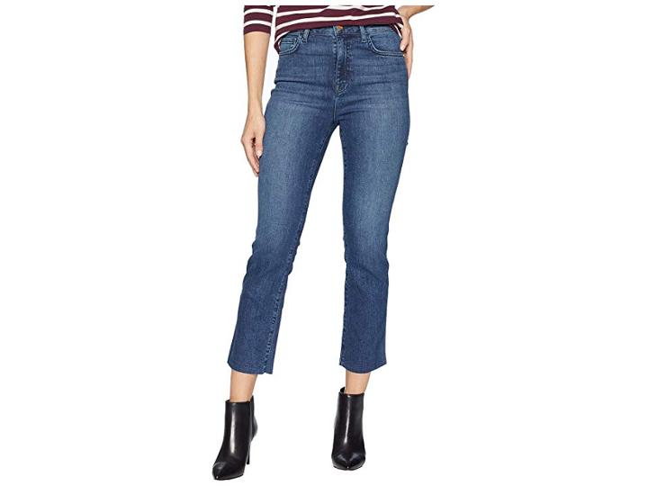 Sanctuary Modern High-rise Crop Jeans In District Blue (district Blue) Women's Jeans