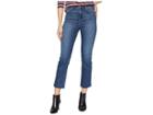 Sanctuary Modern High-rise Crop Jeans In District Blue (district Blue) Women's Jeans