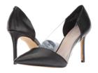 Nine West Expo (black/clear) Women's 1-2 Inch Heel Shoes