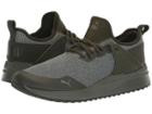 Puma Pacer Next Cage Knit (forest Night/forest Night/laurel Wreath) Men's Shoes