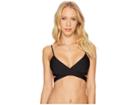 L*space Sweet Chic Chloe Wrap Top (black) Women's Swimwear