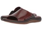 Cole Haan 2.zerogrand Slide Sandal (woodbury Leather/dark Roast/gum) Men's Sandals