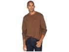 Pendleton Long Sleeve Deschutes Pocket Tee (chestnut Brown) Men's T Shirt
