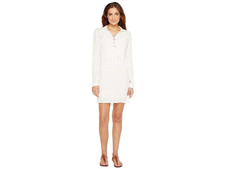 Splendid Lace-up Dress (natural) Women's Dress