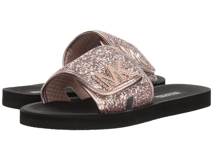 Michael Michael Kors Kids Eli Gear (little Kid/big Kid) (rose Gold) Girl's Shoes