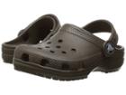 Crocs Kids Classic Clog (toddler/little Kid) (chocolate) Kids Shoes