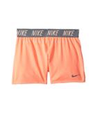 Nike Kids Dry Short (little Kids/big Kids) (crimson Pulse/cool Grey) Girl's Shorts