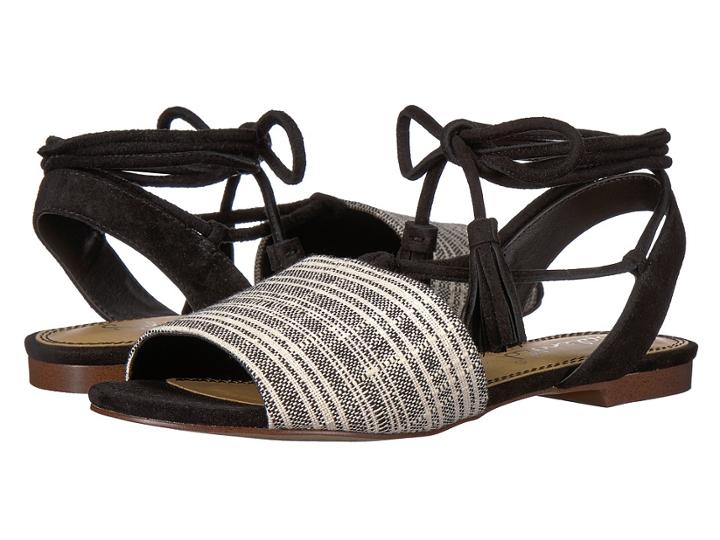 Splendid Fidel (black/natural Canvas) Women's Shoes
