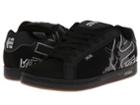Etnies Fader X Metal Mulisha (black/grey/gum) Men's Skate Shoes