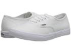 Vans Authentictm Lo Pro (true White/true White) Skate Shoes