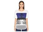 Adidas By Stella Mccartney Essentials Leopard Tee Dm5353 (white) Women's T Shirt