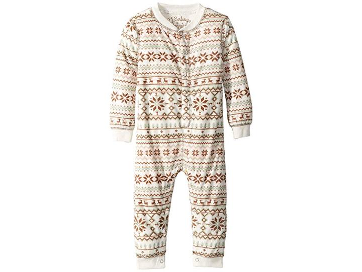 P.j. Salvage Kids Fair Isle Romper (infant) (natural) Girl's Jumpsuit & Rompers One Piece
