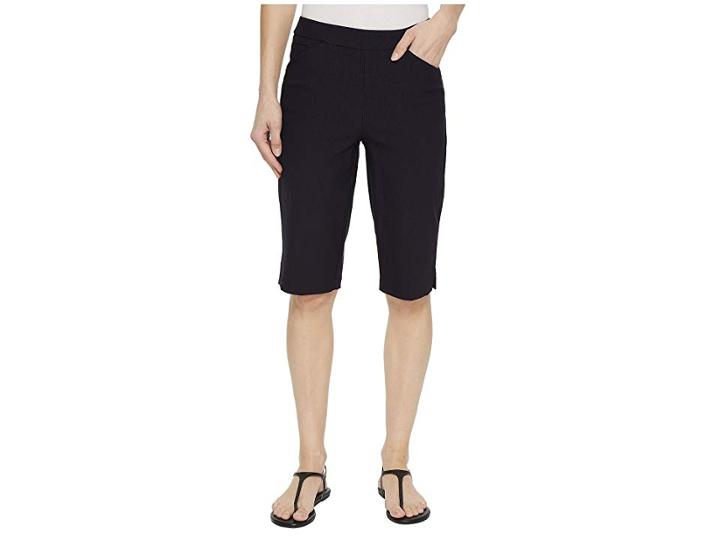 Tribal Stretch Bengaline 13 Bermuda Shorts With Pocket (ink) Women's Shorts