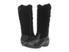 Softwalk Rock Creek (black Smooth Leather/cow Suede) Women's Boots
