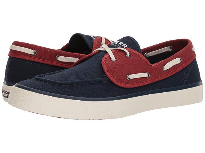 Sperry Captain's 2-eye (navy/red) Men's Shoes
