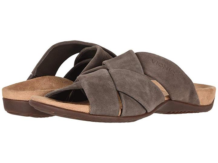 Vionic Juno (greige) Women's Sandals