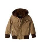 Urban Republic Kids Manuel Quilted Microfiber Bomber Jacket W/ Hoodie (toddler) (khaki) Boy's Coat