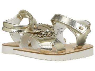 Naturino Express Violetta (toddler/little Kid) (gold) Girls Shoes