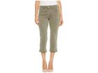 Nydj Petite Petite Capris W/ Released Hem In Topiary (topiary) Women's Jeans