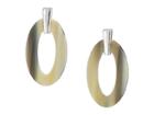 Lauren Ralph Lauren Horn Link Drop Earrings (silver) Earring