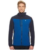 Mountain Hardwear Super Chockstone Hooded Jacket (nightfall Blue) Men's Coat