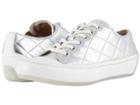 Vionic Edie (silver) Women's Lace Up Casual Shoes