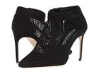 Brian Atwood Vain (black Kid Suede/mesh) High Heels