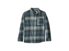 Quiksilver Kids Fatherfly Long Sleeve (big Kids) (tapestry/fatherly Check) Boy's Long Sleeve Button Up