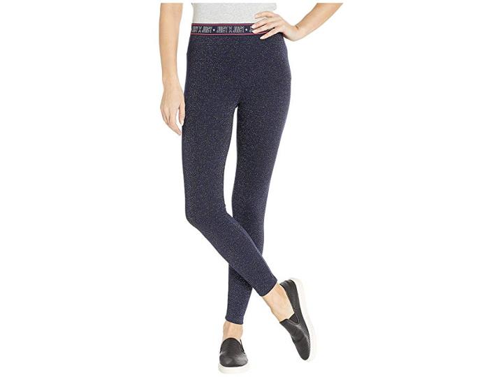 Juicy Couture Iridescent Juicy Tape High-waisted Leg (regal/iridescent) Women's Casual Pants