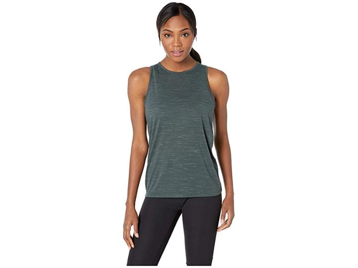 Nike Dry Legend Tomboy Veneer Tank (outdoor Green/vintage Lichen/black) Women's Sleeveless
