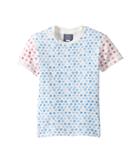 Toobydoo Watercolor Dot Short Sleeve T-shirt (toddler/little Kids/big Kids) (pink/blue/white) Girl's T Shirt