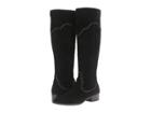 Frye Ray Grommet Tall (black Suede) Women's Boots
