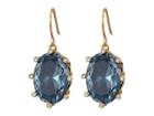 Kate Spade New York Shine On Oval Drop Earrings (montana) Earring