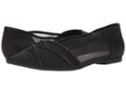 Nina Kiyrah (black Luster Satin) Women's Flat Shoes