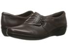 Clarks Everlay Iris (brown Leather) Women's  Shoes