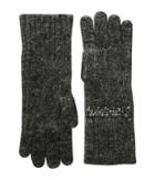 Lauren Ralph Lauren Modern Jewel Glove (dark Grey Heather) Dress Gloves